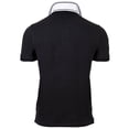 thumbnail image 3 of U.S. POLO ASSN. Men's polo shirt - Kory, basic, piquet, logo, appliqué, cotton Black XL (X-Large), 3 of 4