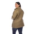 thumbnail image 3 of White Mark Manteau Matelassé pour Femme, 3 of 6
