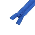 thumbnail image 2 of UNIQUE CREATIV All-Purpose Closed-End Zipper, 30 cm (11.8 in), Victoria Blue, 2 of 3