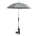 thumbnail image 3 of S SERENABLE Beach Chair Parasols Multipurpose Stroller Umbrella for Outdoor Patio Garden Silver, 3 of 9