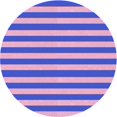 thumbnail image 1 of Ahgly Tapis Rond Lavable en Machine Intérieur Transitionnel Prune Violet, 3 Pieds Rond, 1 of 7