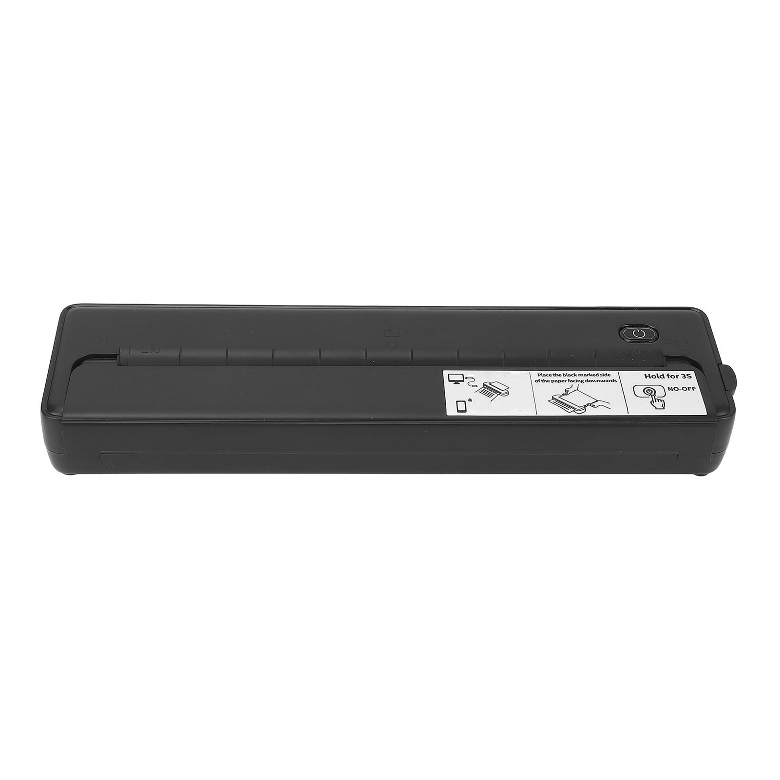 Portable Thermal Printer, A4 203DPI Inkless  Thermal Printer Support 210mm /218mm A4 Size, Mobile  Printer for IOS or for  Laptop for Office Car Home