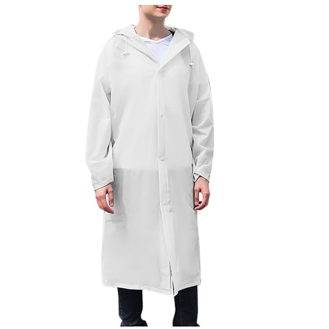 DecSea Rain Ponchos for Adults Reusable Raincoats Survival Heavy Duty Military Impermeable