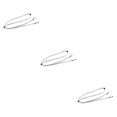 thumbnail image 3 of maskred Stretchy Universal Eyeglass Strap Non- for Slip Eyewear Retainer for Sports Grey 26.77 Inch 3Set, 3 of 6
