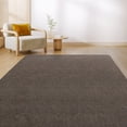 thumbnail image 1 of Mainstays Basic Tufted Umber Brown, Machine Washable Area Rug 6x8, Ideal for Any Room in the House, 1 of 5