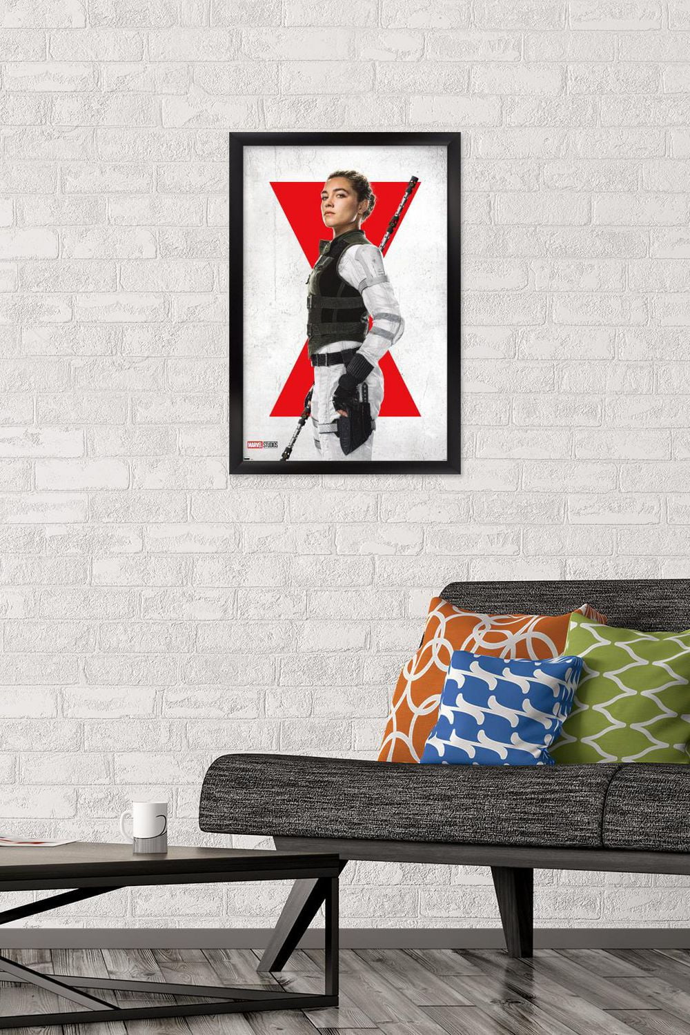 Marvel Black Widow - Yelena One Sheet Wall Poster with Magnetic Frame