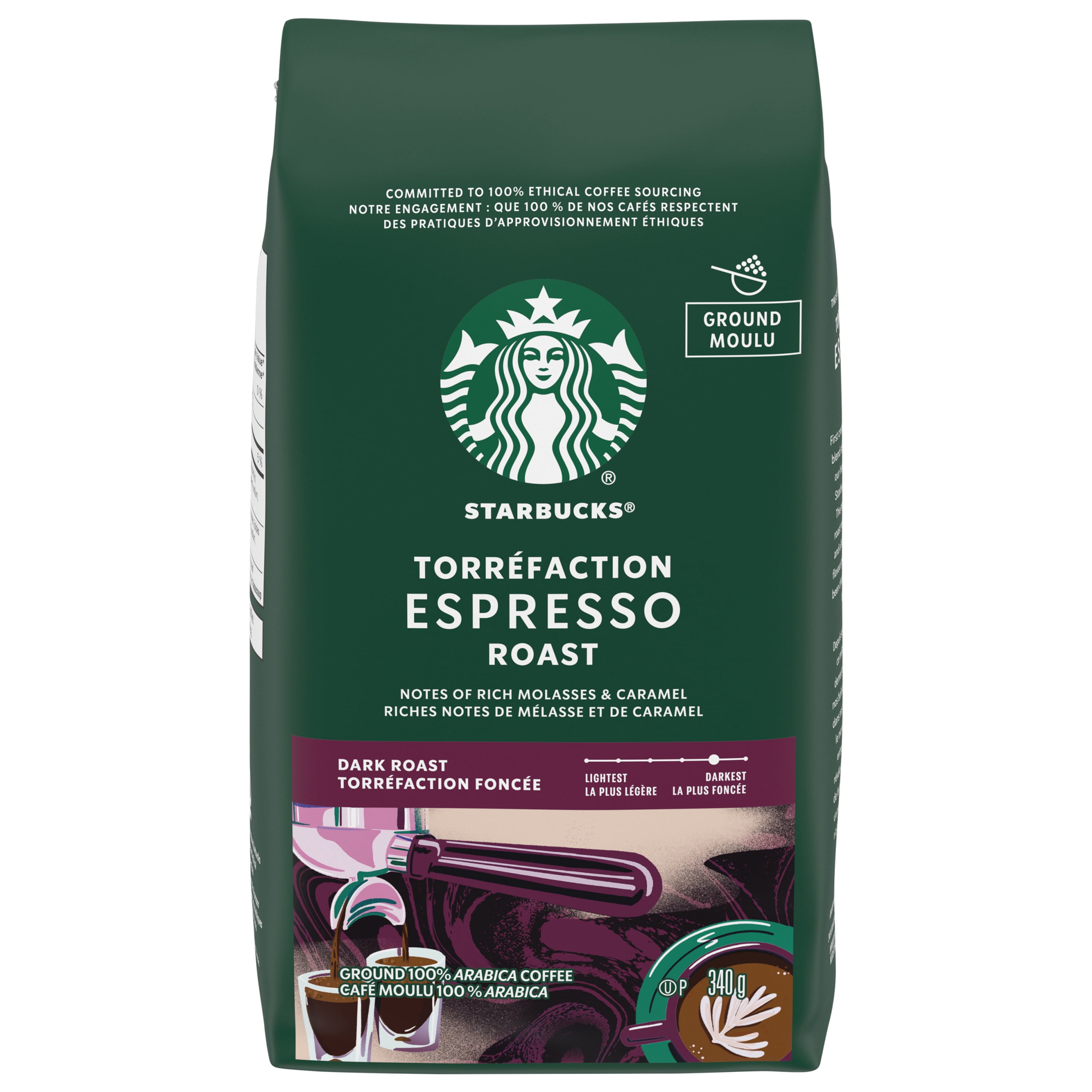 Starbucks Caffé Verona Dark Roast Ground Coffee