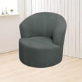 thumbnail image 2 of Housse Extensible pour Fauteuil Tonneau Pivotant, Housse Élastique pour Fauteuil Inclinable Moderne, Housse de Canapé de Fauteuil Club, Lavable à la Machine (1 Pcs) Bronze, 2 of 7