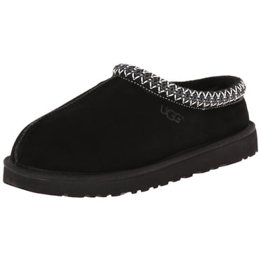 UGG Australia Men's Tasman Black Suede Slippers - 18 D(M) US