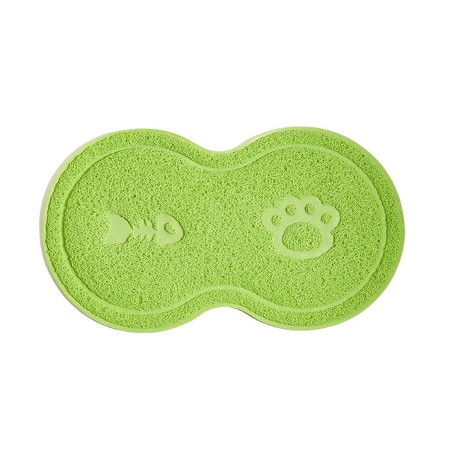 Transemion Durable And Long-lasting Pet Mat Convenient And Portable For Pet Accessory Cute And Practical Green 1Set
