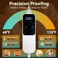 thumbnail image 3 of LIXOOMER Collapsible Bread Proofing Box with 68-115&deg;F Temp Control & 48H Timer, Bread Making Kit with Dough Warming Box, Includes 7 Kitchen Bakin, 3 of 7