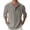 Q-Grey, variant on 2025 Men Shirts Mens Spring Summer Loose Pajama Short Stand Collar Solid Color Mens Bodysuit Romper Pocket Long Sleeve Pullover