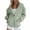 Vert, variante sur Mlzmgr Vestes pour Femmes à Manches Longues à Capuche à Fermeture Éclair Complète Chandails Décontractés d'Extérieur en Molleton Chandails en Molleton Thermique