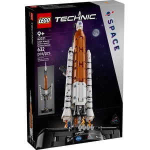 LEGO Technic NASA Artemis Space Launch System Rocket Building Toy for Boys & Girls - STEM Learning & Space Toy W/3-Stage Launch Function for Kids, Ages 9+ - Idea for Birthdays - 42221