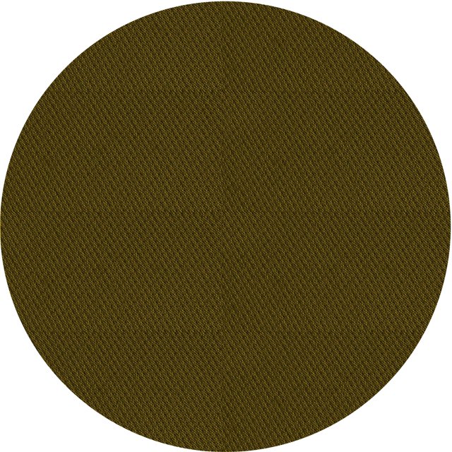 Ahgly Company Machine Washable Indoor Round Transitional Dark Bronze Brown Area Rugs, 4' Round