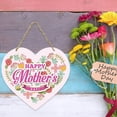 thumbnail image 4 of Signe de Bienvenue de Porte d'Entrée - Signe de Joyeux Jour de Mère en Forme de Coeur Créatif, 4 of 6