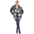 thumbnail image 4 of White Mark Women's Plaid Shacket, 4 of 6