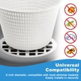 thumbnail image 3 of Swimming Pool Skimmer Basket Grate, Skimmer Basket Grate Professional Easy Installation 6 In Diameter  for Swimming Pool, 3 of 7
