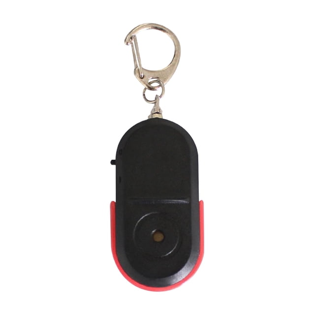 Wuztai LED Key Finder, Remote Sound Control Key Locator with Bright LED Torch, Whistle Activated Flash Beep Keychain Tracker for Keys Wallets Luggage Pets