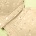 thumbnail image 4 of Timegard Wireless Bras for Women Plus Size Front Closure Button Lace Full Support Print Comfort Bralette, 4 of 5