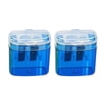 thumbnail image 2 of Tyidzon Taille-Crayon Transparent Fournitures Scolaires Rabot à Crayons Couleur Bonbon, 2 of 5