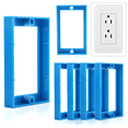 thumbnail image 2 of 6 Pcs Rallonges de Prise Simple 1/2 Po, avec Vis, Rallonge de Prise Électrique pour Boîtier Électrique, 2 of 6