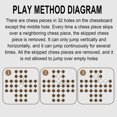 thumbnail image 4 of EGNMCR Independent Diamond Puzzle Board Game Intelligence Development Table Game Children's Game Brainstorming board games, 4 of 9