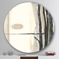 thumbnail image 3 of Designart 'Forest Silhouette I' Art Mural Géométrique en Métal, 3 of 3