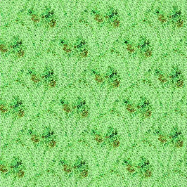 Ahgly Company Machine Washable Indoor Square Transitional Emerald Green Area Rugs, 6' Square