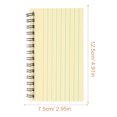 thumbnail image 3 of 3 Pcs Bloc-Notes en Papier PP pour Professionnels et Étudiants Style Carnet, 3 of 9