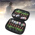 thumbnail image 4 of Metal Fishing Lures, Shiny Blades Compact Fishing Lures Portable Treble Hook  for Bass, 4 of 7