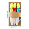 thumbnail image 3 of Sidewalk Chalk Paint Brush Red/Green/Blue Paint Brush Chalk Set, 3 of 6