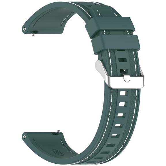 Outstanding Silicone Sports Sweat Proof Solid Color Watch Band With Convenient Adjustment And Wide Compatibility Compatible With Smartwatch