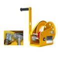 thumbnail image 4 of Small Winch Tractor,2600 LBS Portable Hand Crank Two-way Self-locking Manual Winch Household Small Winch Tractor ,Powerful Pulling Performance, 4 of 6