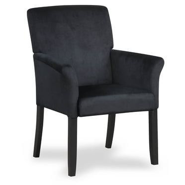 Costway Waiting Room Chair with Padded Armrests & Solid Rubber Wood Legs for Meeting Room