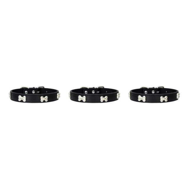 Decodeary Comfortable Wear Stylish Durable Adjustable Buckles Multiple Sizes black 2.0*40cm 3Set
