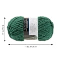 thumbnail image 2 of Mainstays  Thick Chenille Yarn Forest Green, 2 of 4