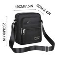 thumbnail image 3 of Vaidha Six Layer Zipper Single Shoulder Messenger Bag Business Bag Wallet, 3 of 9