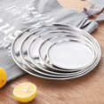 thumbnail image 1 of MesaSe Metal Stainless Steel Storage Tray  Snack Fruit Cosmetics Organizer Dinner Plates Container Decor, 1 of 8