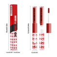 thumbnail image 2 of SIfdSeng Marqueur de Teinture pour Lèvres Brillant à Lèvres Double Rouge à Lèvres Non Collant sur Tasse Brillant à Lèvres Longue Tenue Rouge à Lèvres Velours Durable pour l'Apparence des Lèvres Rouges à Lèvres pour Femmes, 2 of 8