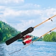 thumbnail image 4 of Fishing Gear Pocket Fishing Rod 19 Inch Mini Lightweight Ice Fishing Rod with Comfort Handle for Travel Saltwater and Freshwater Fishing Outdoor Portable Short Fishing Pole, 4 of 4
