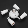 thumbnail image 4 of Adjustable 180 Degree Turn Light Holder  E27 Splitter 7 Heads Lamp Base LED Light Bulb Holder Adapter Converter Socket, 4 of 4