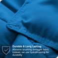thumbnail image 4 of Bare Home Down Alternative Comforter Set - 3-Pieces - All Seasons - Queen, Medium Blue, 4 of 7