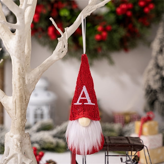 TopLLC Chapeau de Noël Bébé Sans Visage Pendentif Vieux Nain Rudolph Poupée Poupée Pendentif