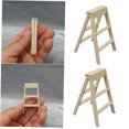 thumbnail image 3 of BEADCEST Mini Foldable Ladder for Kids Playing with Beige Plastic Material Lightweight and Space Saving 2 Pieces, 3 of 8