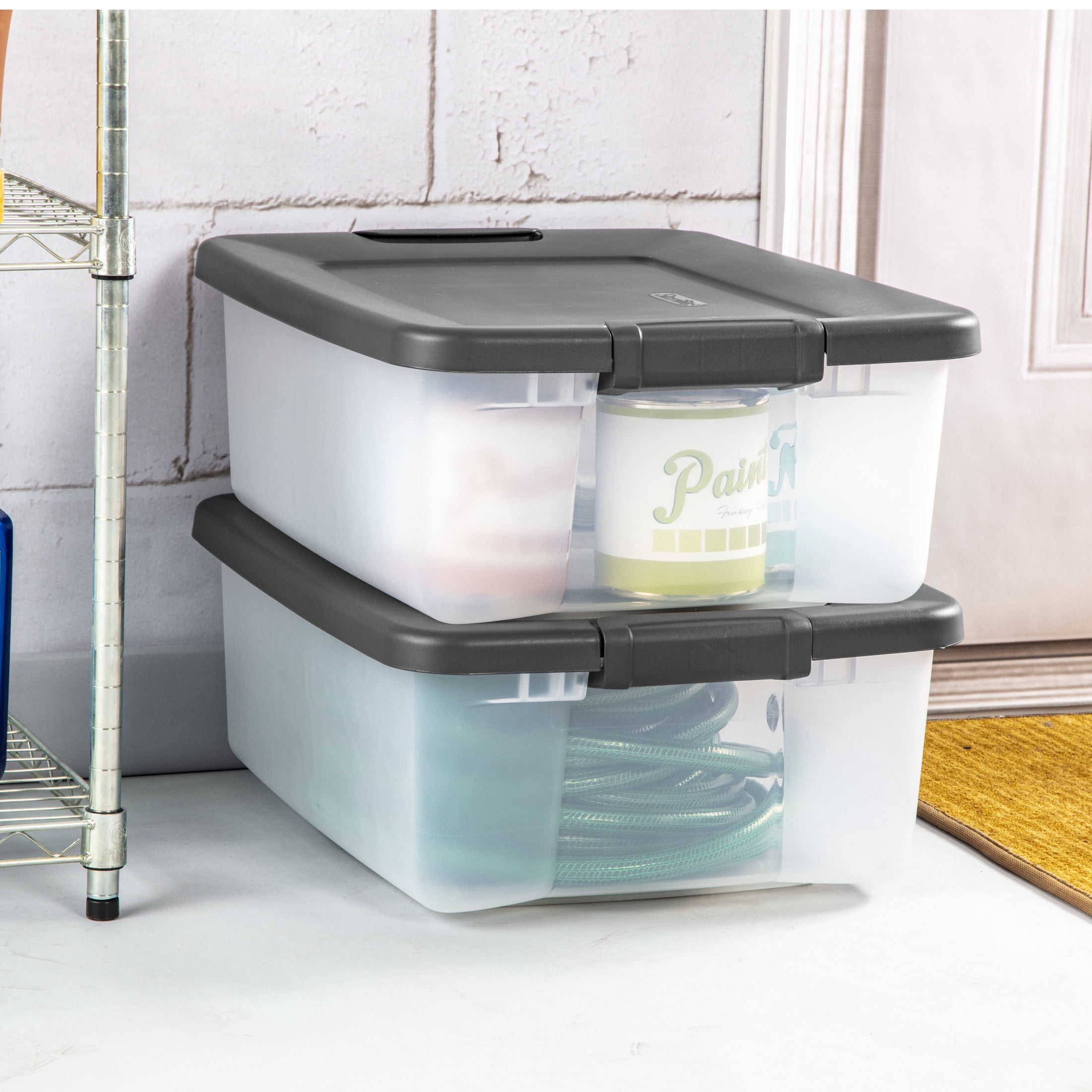 Sterilite 24 Liter Latch Box, 6 Pk