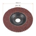 thumbnail image 2 of Unique Bargains Flap Disc 240 Grit 4' x 5/8' Abrasive Grinding Wheel Flap Sanding Disc Aluminum Oxide 5pcs, 2 of 4