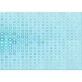 thumbnail image 1 of Ahgly Company Machine Washable Indoor Rectangle Transitional Blue Diamond Blue Area Rugs, 2' x 4', 1 of 7