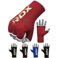 thumbnail image 1 of RDX, Hands wraps Inner Gloves, Half Finger Elasticated Bandages, Red, L, 1 of 5