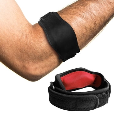 Adjustable Elbow Brace Tennis Elbow Support Wrap Elbow Forearm Belt Elbow Protector for Tennis Elbow Arthritis Pain